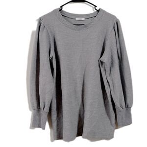 Cherish Gray Knit Sweater‎